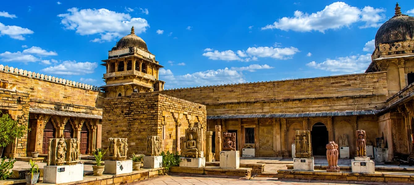 Gujari Mahal museum replicas