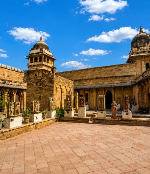 Gujari Mahal museum replicas